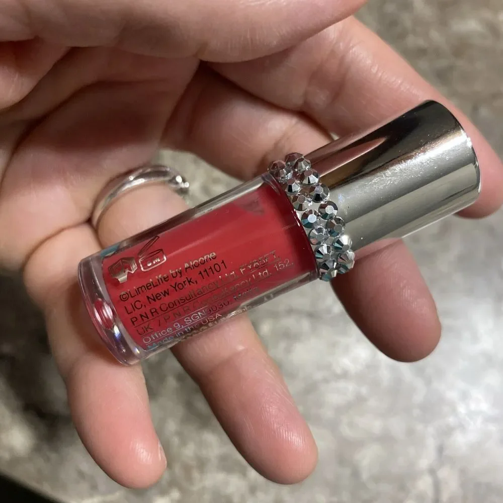 Limelife By Alcone Perfect Lip Gloss Courage‎ Travel Size NWOB